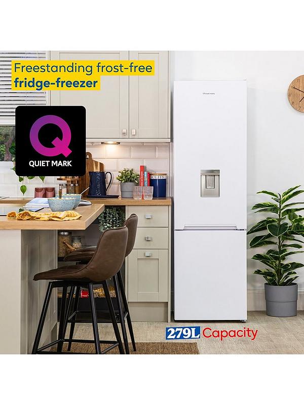 Russell Hobbs RH180FFFF551E1WWD 180X54CM Frost Free Fridge Freezer W/ Water Dispenser - White - Image 4
